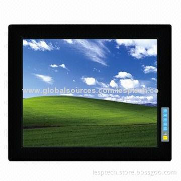 19-inch Industrial LCD PC Monitor,USB/RS232 Touchscreen, VESA & Panel Mount, 12V DC IN, OEM/ODM